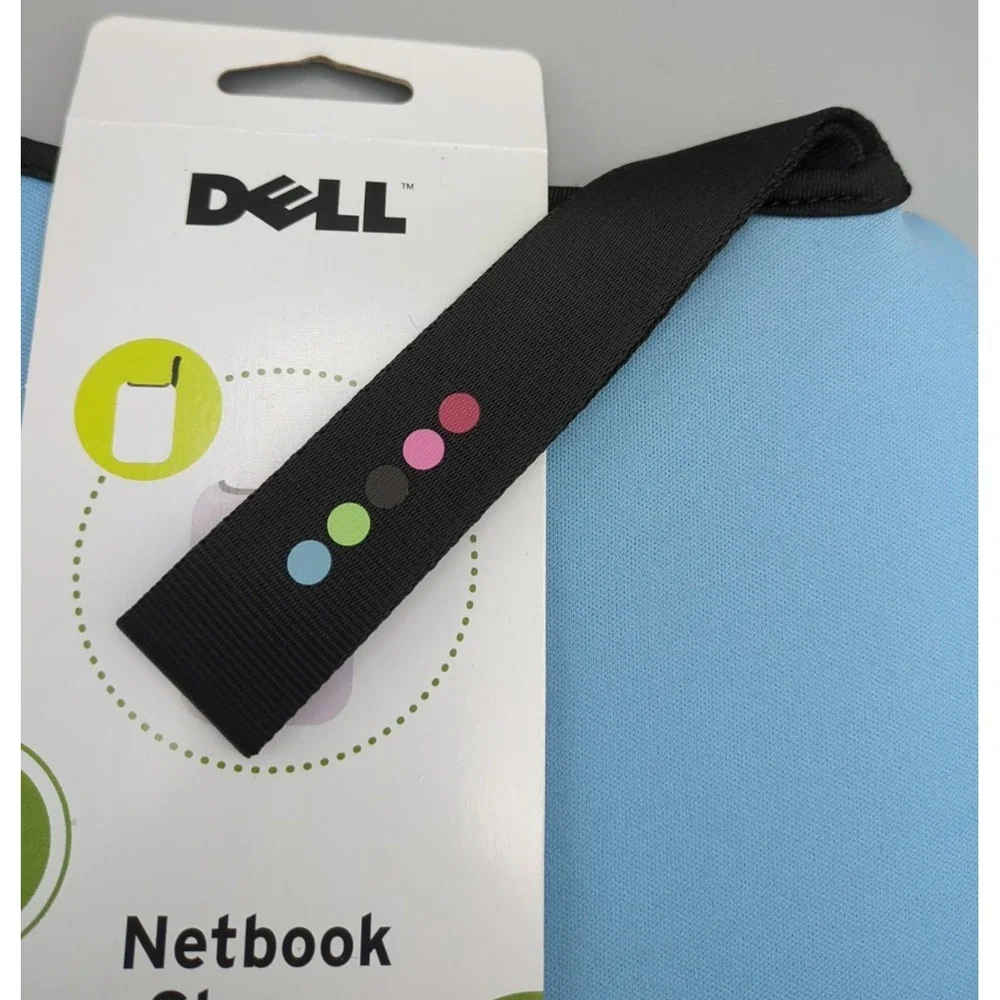 Dell Netbook‎ Sleeve Tablet Cover Neoprene 10.2 inch Light Blue/Black 5 Dot